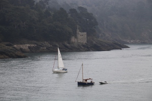 Kingswear Castle from across the river at Dartmouth Castle
